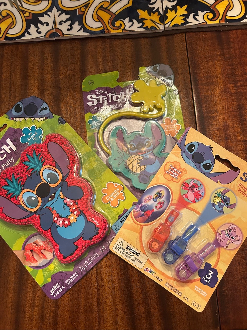 Stitch- Set of 3 Toys- New in Package